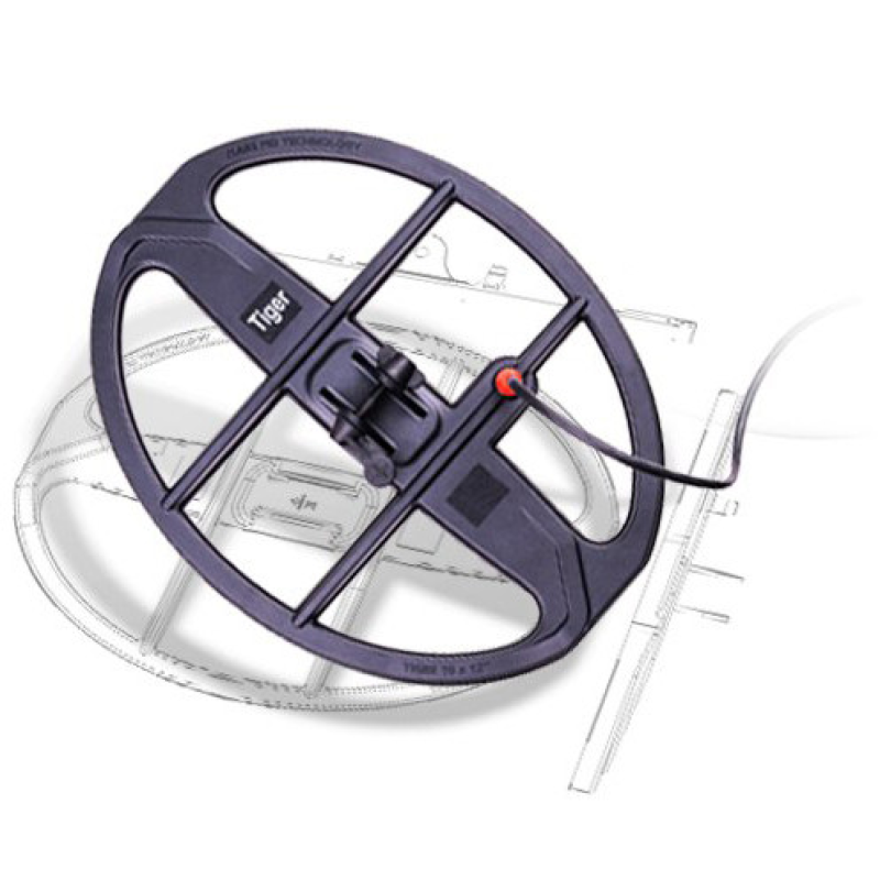 Котушка MarsMD Tiger 10“ x 13“ X-Terra 7,5 / 18,75 kHz для MINELAB